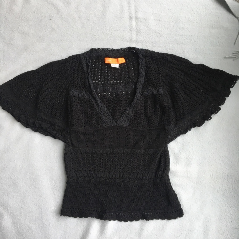 Cynthia Steffe crochet top